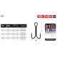 Двійник Fishing ROI Double Hook D-1 BC #4 (уп.5шт)