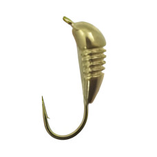 Морм. вольф. Fishing ROI Лялечка з вушком 2,5mm gold (10шт/уп) (M400)