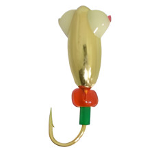 Морм. вольф. Fishing ROI Овсинка 4mm gold (10шт/уп) (M400)