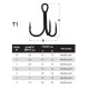 Трійник Fishing ROI Treble Hook T-1 BC #2 (уп.5шт)