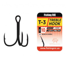 Трійник Fishing ROI Treble Hook T-3 BC #2 (уп.5шт)