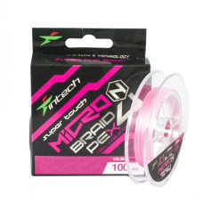 Шнур плетений Intech MicroN Plus PE X4 150 m PE#2.0 (35lb/15.88 кг)