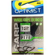 Гачок Optimist Carp Wade gape beaked Teflon BN №12