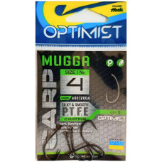 Гачок Optimist Carp MUGGA Teflo BN №4