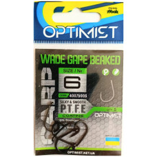 Гачок Optimist Carp Wade gape beaked Teflon BN №6