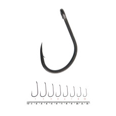 Гачок Optimist Carp Wide Gape BN  №2