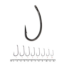 Гачок Optimist Carp Continental Curve Shank XL №2