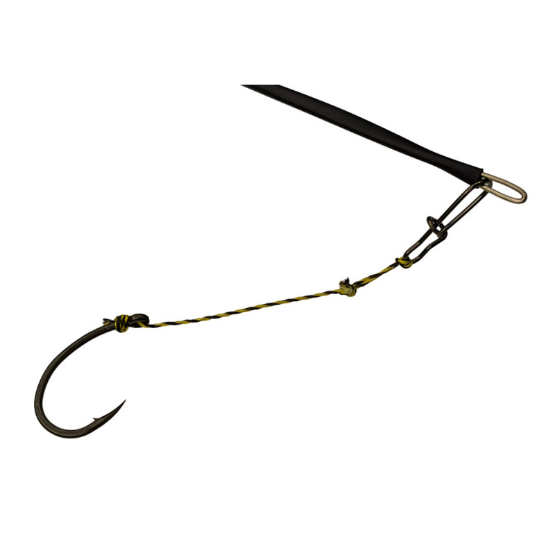 "Silver Carp Rigs" Снасть на товстолоба Придонна 2 гачки