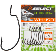 Гачок Select (офсет) WH-190 #1/0 (5шт/уп)