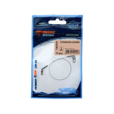 Повідець Ukrspin Orange Spinning титан AFW с вертлюгом 23см 13.6кг(30lb)/0.38мм