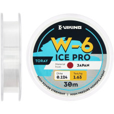 Волосінь Viking Fishing Ice Pro W-6 30m. (clear) 0.124mm. 1.63kg