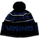 Шапка Viking Fishing з помпоном 58 к:blue