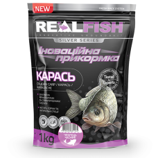 Прикормка Real Fish Карась Чабрець-Часник 1000 гр