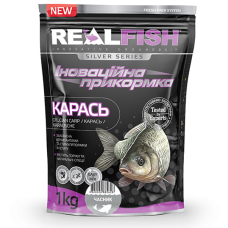 Прикормка Real Fish Карась Часник 1000 гр