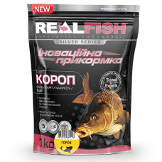 Прикормка Real Fish Короп Горох 1000 гр