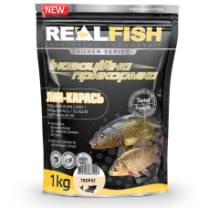 Прикормка Real Fish Линь-карась Сир 1000 гр