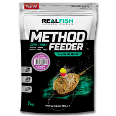 Прикормка Real Fish Premium Кальмар-журавлина