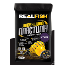 Пластилін Real Fish Слива (0,5 кг.)