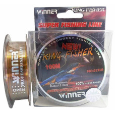 Волосінь King Fisher 100 м, кольорова, 0,60 mm