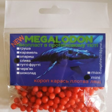 Пінопласт у протеїновому тісті ''MegaLodon'' Mini 3-5мм. Слива 10шт/уп