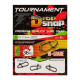 Застібка Intech Tournament Drop Snap Matt black (9 шт) #000