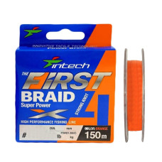 Шнур плетений Intech First Braid X4 150 m PE#0.6 (4.54 кг)
