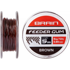 Feeder Gum Brain d=0.6mm 8lb/4rg (5m) к:коричневий