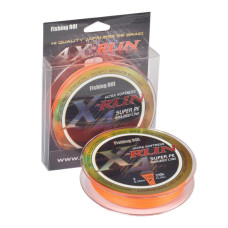 Шнур плетений Fishing ROI X-Run 4PE 150м 0.205mm orange (M721)