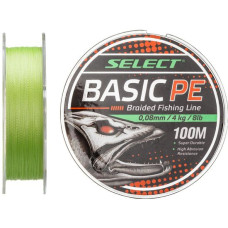 Шнур Select Basic PE 100m (салат.) 0.08mm 4kg