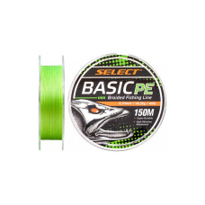 Шнур Select Basic PE 150m (салат.) 0.16mm 8,3kg